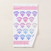 Verloop Bloemenkronen Roze Cadeau Bad Handdoek Set (Handdoek)