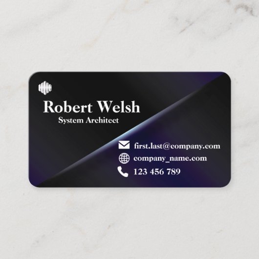 Verloop Gekleurd Visitekaartje Serie 8 (Voorkant)