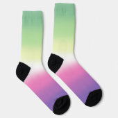 Verloop Genderfae Pride Vlag Sokken (Rechts)