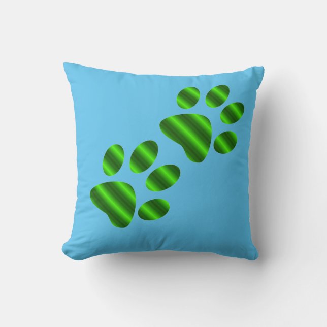 Verloop Groene Pootjes Kussen (Voorkant)