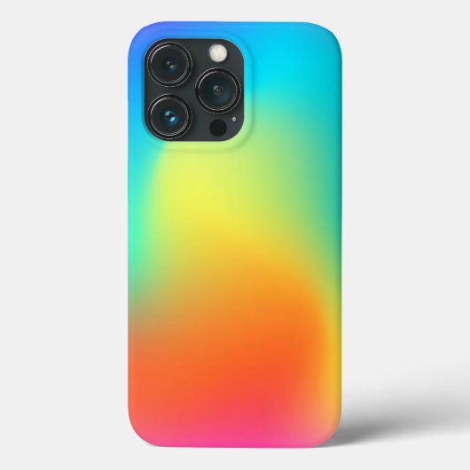Verloop helder kleurenkifoon Case-Mate iPhone case (Achterkant)