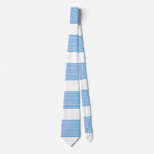 Verloop Multi Blauwe Strepen Stropdas