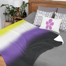 Verloop niet-binaire Pride-vlag – Niet-binaire vla