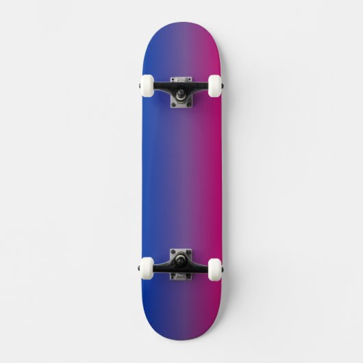 Verloop Pride-patroon: Bi Skateboard (Voorkant)