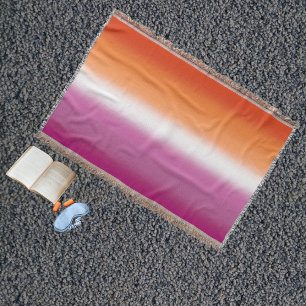 Verloop Regenboog Lesbische Pride Vlag – Lesbische Deken