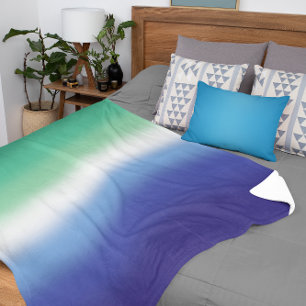 Verloop Regenboog Pride Vlag – Kleurrijke MLM Vlag Sherpa Deken