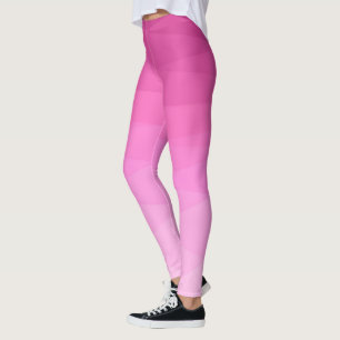 Verloop roze veelhoekig leggings