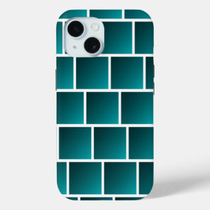 Verloop Teal Vierkanten