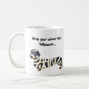 Verloop uw Wiener Halloween Dachshund Koffiemok