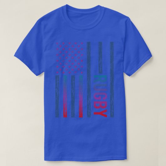 Verloop Vlag Rugby T-shirt (Design voorkant)