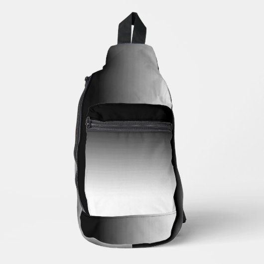 Verloop Wit naar Zwart Sling Bag (Voorkant)