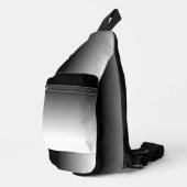 Verloop Wit naar Zwart Sling Bag (Rechterhoek)