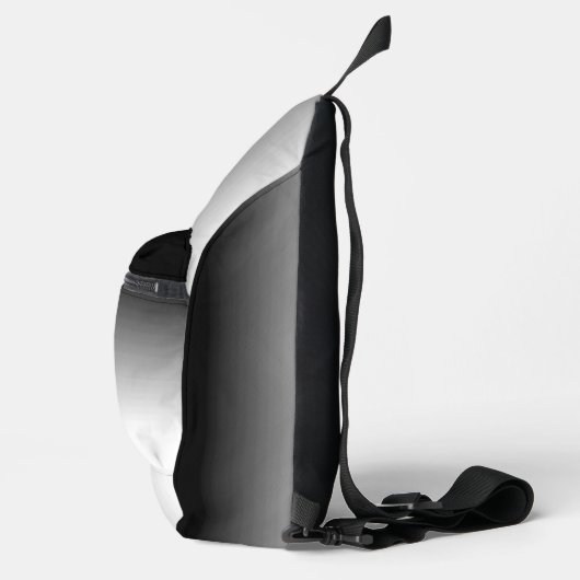 Verloop Wit naar Zwart Sling Bag (Rechts)