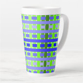 Verloopblauw Latte Mok (Rechterhoek)