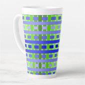 Verloopblauw Latte Mok (Linkerhoek)