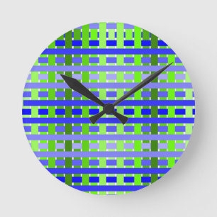 Verloopblauw Ronde Klok