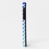 Verloopblauwe golven Case-Mate iPhone case (Achterkant/links)