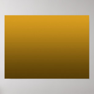 Verloopgeel - diep naar licht Mood Achtergrond Poster