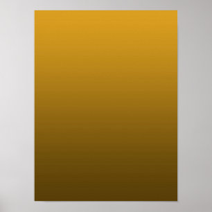 Verloopgeel - diep naar licht Mood Achtergrond Poster