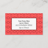 Verloopgradiënt verloopbinnenharten visitekaartje (Voorkant)