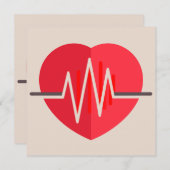 Verloophartslag Kaart (Voorkant / Achterkant)