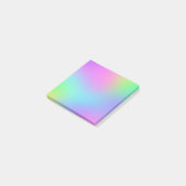 Verloopnotities kleurig pastel vervagen post-it® notes (Schuin)
