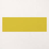 Verlooprode bladeren aangepaste naam geel yogamat (Achterkant (horizontaal))