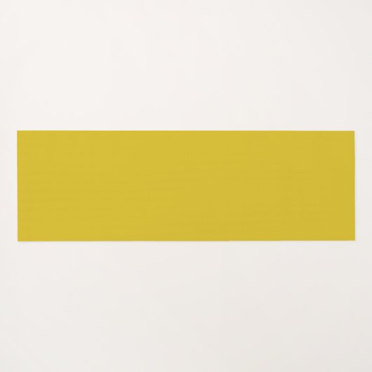 Verlooprode bladeren aangepaste naam geel yogamat (Achterkant (horizontaal))