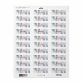 Verloopscript plakken Aangepaste naam Terugkeeradr Etiket (Full Sheet)