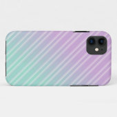 Verloopstroken - Licht Paars en groen Case-Mate iPhone Case (Achterkant (horizontaal))