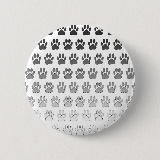 Verloopverf afdrukken in zwart-wit en grijs ronde button 5,7 cm (Voorkant)