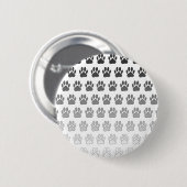 Verloopverf afdrukken in zwart-wit en grijs ronde button 5,7 cm (Voorkant /achterkant)