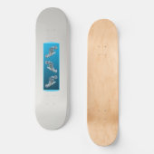 Verloopwolk - licht tot diep | Seizoensstemmingen  Skateboard (Voorkant)