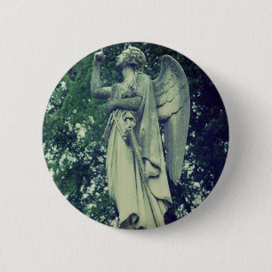 verlopen film-engel ronde button 5,7 cm