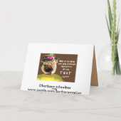 Verlopen geboorteakte en put kaart (Achterkant)