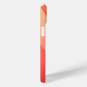 Verlopen in rood en blauw Case-Mate iPhone case (Achterkant / Rechts)