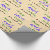 Verloren 18e verlooppapier cadeaupapier (Hoek)