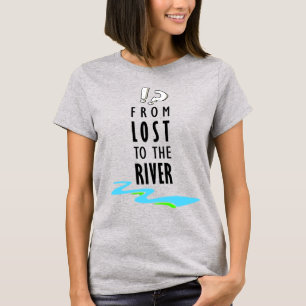 Verloren aan de rivier t-shirt