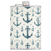 Verloren ankers heupfles (Voorkant)