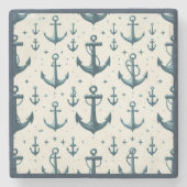 Verloren ankers stenen onderzetter (Voorkant)