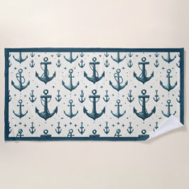 Verloren ankers strandlaken