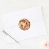 Verloren bij Zee Zeemeermin Sticker (Envelop)