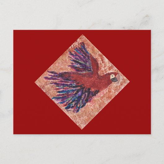 Verloren cave Parrot Post Card Briefkaart (Voorkant)