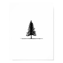 Verloren: eenzame boom