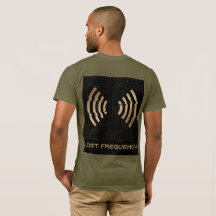 Verloren Frequentie Futuristische Streetwear T-shi