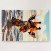 Verloren Giraffe Legpuzzel (Horizontaal)