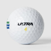 Verloren Golf Balls Funny Golfballen (Logo)