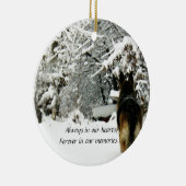 Verloren huisversiering keramisch ornament (Rechts)