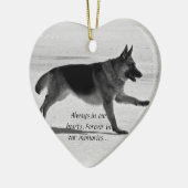 Verloren huisversiering keramisch ornament (Links)