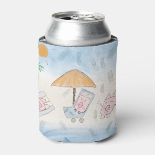 Verloren in de hemel blikjeskoeler (Blikje Voorkant)